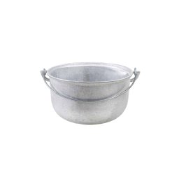 Ceaun tuci aluminiu alimentar, capacitate 4.3L, fund rotund / EXT 8042