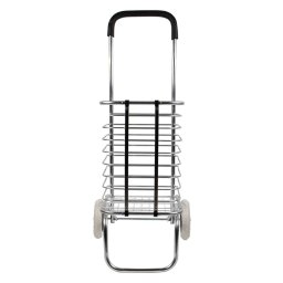 Carucior pentru cumparaturi din aluminiu cu 2 roti / 1690