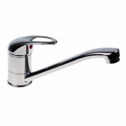 Baterie inox bucatarie, ZILAN, pipa lunga 25 cm , monocomanda, cartus ceramic 40mm / ZLN 7802