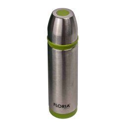 Termos inox, capac functie pahar, buton antiscurgere, capacitate 0.5L / ZLN 1792