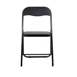 Scaun bucatarie, living, terasa tapitat negru pliant / DSY 1115
