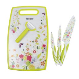 Set tocator + cutite + curatator legume 5 piese / 1596