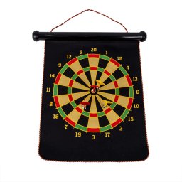 Joc darts magnetic SAFETY cu 4 sageti, 40x32cm / CD 623