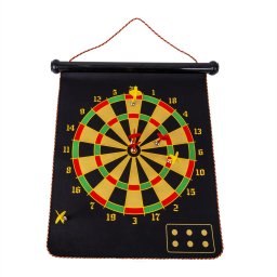 Joc darts magnetic SAFETY cu 6 sageti, 46x38cm / CD 624