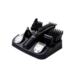 Aparat de tuns profesional 5 in1, 5 capete de schimb, 5 marimi de tuns, ulei si perie de curatare, fara fir / ZLN 1277
