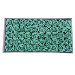 Trandafiri din sapun, 50 buc/set / CD2573-verde agua 62