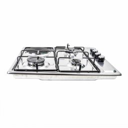 Plita incorporabila, din inox, GPL/GN, 3arzatoare +1 electric de 1000w, aprindere electrica / ZLN 1918