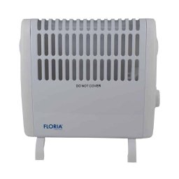 Convector electric Zilan pentru podea sau perete cu termostat reglabil, 450W, Alb / ZLN 3024