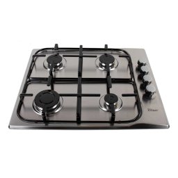 Plita incorporabila, gaz GPL sau natural cu 4 ochiuri, inox / ZLN 1525