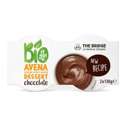 Desert din ovaz cu ciocolata 2x130g bio 260g