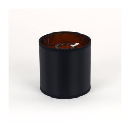 Abajur de înlocuire universal WALEC E27, Ø 16 cm, negru/auriu