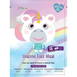 Masca pentru Adolescenti din Material Textil, Unicorn, 7th Heaven