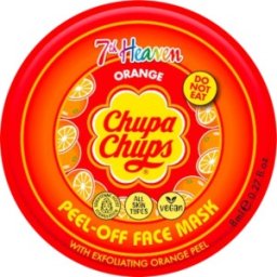 Masca de Fata Exfolianta cu Portocala Chupa Chups, 7th Heaven, 8 ml