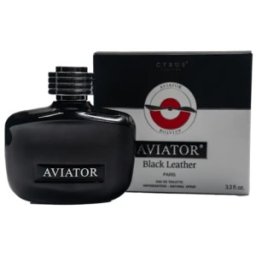 Apa de Toaleta Barbati Men Black Leather, Aviator, 100 ml
