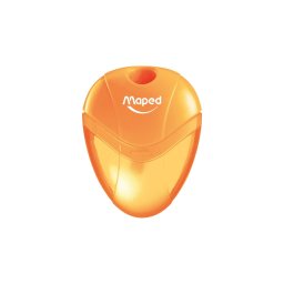 Ascutitoare Maped I-gloo Neon simpla cu rezervor, portocaliu