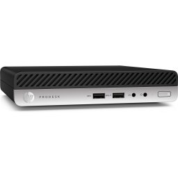 Calculator HP ProDesk 400 G4 Mini PC i3-8100T, 8GB DDR4, SSD 256GB
