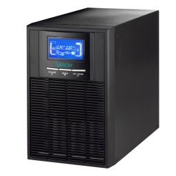 UPS online Spacer 2000VA 1800W cu AVR, LCD si 3 prize Schuko