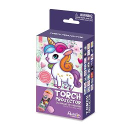 Proiector tip lanterna cu 24 imagini colorate - Magia unicornilor