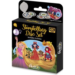 Set 6 discuri cu povesti pentru proiector Ambo Funtamin, 3 ani+
