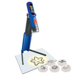 Mini proiector pentru desen copii cu discuri - Spatiul cosmic