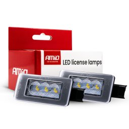 Lampa LED iluminare numar AMiO CLP13 HP Smoked pentru Citroen si Peugeot