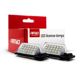 Lampi LED numar BMW E36 1992-1998 CANBUS plug&play AMiO CLP19