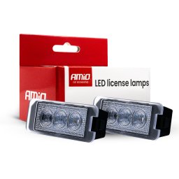 Lampa LED numar inmatriculare CLP12 HP CANBUS AMiO pentru VW, SEAT, Audi