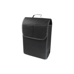 Organizer portbagaj auto universal AMiO FB01, cu maner si 2 buzunare, negru