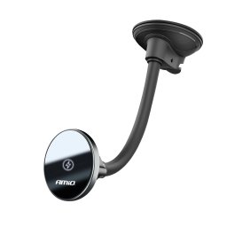 Suport auto magnetic telefon cu incarcare wireless Qi 15W MagSafe AMiO