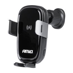 Suport auto pentru grila de ventilatie cu încarcare wireless 15W AMiO