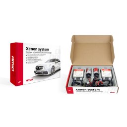 Kit xenon HID H7 8000K 35W AMiO cu balasturi digitale si becuri H7
