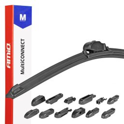 Lamela stergator parbriz AMiO Multiconnect 800 mm cu 12 adaptoare