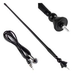 Antena auto de plafon AMiO 34 cm cu adaptor ANT02 si cablu 1,4 m