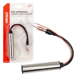 Amplificator semnal radio auto DIN universal AMiO, 12V/24V