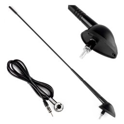 Antena auto de plafon 40 cm AMiO ANT03, mufa standard, cablu 1,4 m