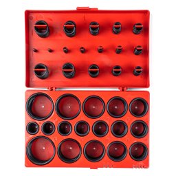 Set inele O AMiO 419 piese, rezistente la ulei, R1-R32, cutie plastic