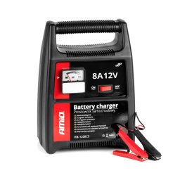Redresor acumulator 12V 8A Amio pentru baterii plumb-acid 32-90Ah