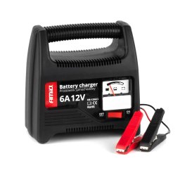 Redresor auto 12V 6A AMiO pentru acumulatori plumb-acid 20-80 Ah
