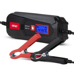 Redresor digital AMiO 6V/12V 5A pentru acumulatori SLA, AGM, GEL si LFP