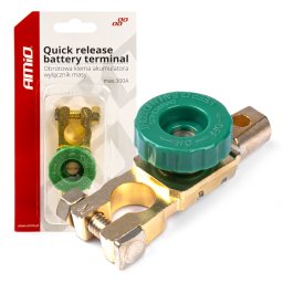 Intrerupator masa baterie auto AMiO pentru borna negativa 17,5 mm, 12/24V