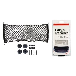 Plasa elastica pentru portbagaj 100x40 cm cu buzunar, universala, AMiO
