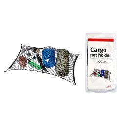 Plasa elastica bagaje portbagaj auto 100x40 cm cu carlige, universala AMiO
