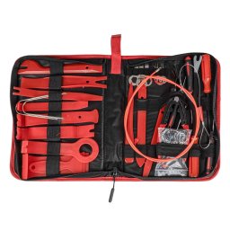 Set extractoare auto 40 piese cu geanta pentru tapiterie si radio AMiO