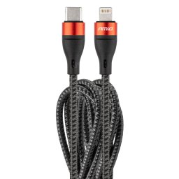 Cablu USB-C la Lightning 2m 2.4A AMiO pentru iPhone si iPad