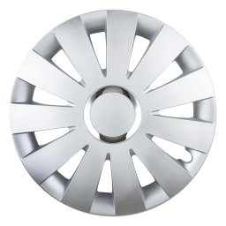 Capac roata auto Leoplast Beat 14 inch argintiu pentru jante din otel