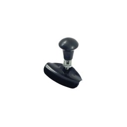 Buton rotativ pentru volan auto pliabil 90°, negru, CarCommerce