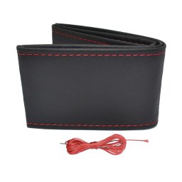 Husa volan auto OTOM cu snur, marimea M 38-39 cm, piele ecologica