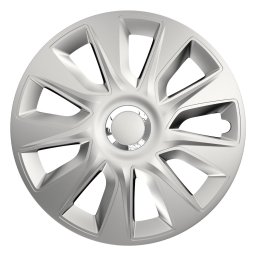 Capac roata Versaco Stratos RC 16 inch argintiu din ABS pentru jante otel