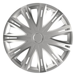 Capac roata auto Versaco Spark 14 inch argintiu pentru jante din otel