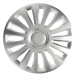 Capac roata auto Versaco Luxury 14 inch argintiu pentru jante otel